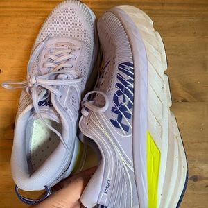 HOKA ONE ONE BONDI 7 LILAC SHOES